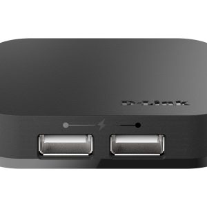 D-Link DUB H4 - Hub - 4 x USB 2.0 - desktop