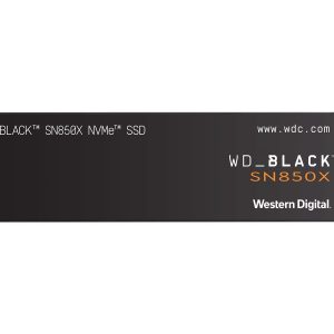 WD_BLACK SN850X NVMe SSD WDBB9G0040BNC - SSD - 4 TB - interna - M.2 2280 - PCIe 4.0 (NVMe) - preto