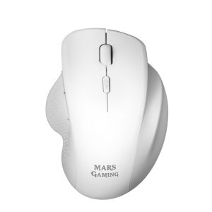 Ratón Inalámbrico Mars Gaming MMWERGO/ Hasta 3200 DPI/ Blanco