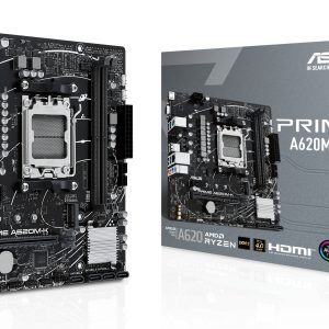 Placa Base Asus Prime A620M-K Socket AM5/ DDR5/ PCIe 4.0/ Micro ATX