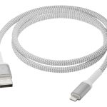 dbramante1928 re-charge - Cabo Lightning - USB macho para Lightning macho - 1.2 m - trançado, 100% plástico reciclado