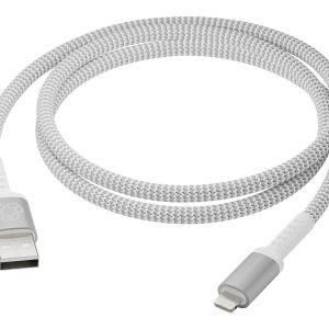 dbramante1928 re-charge - Cabo Lightning - USB macho para Lightning macho - 1.2 m - braided, 100% plástico reciclado