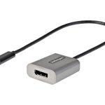StarTech.com USB C to DisplayPort Adapter, 8K/4K 60Hz USB-C to DisplayPort 1.4 Adapter Dongle, USB Type-C to DP Monitor…