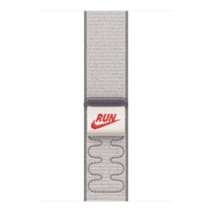 Apple Nike - Laço para relógio inteligente - 46mm - 145-220mm - cinza velado