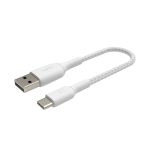 Belkin BoostCharge - Cabo USB - USB-C (M) para USB (M) - 3 m - branco