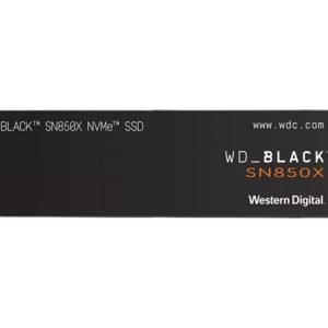 WD_BLACK SN850X NVMe SSD WDBB9G0080BNC - SSD - encriptado - 8 TB - interna - M.2 2280 - PCIe 4.0 (NVMe) - TCG Opal…