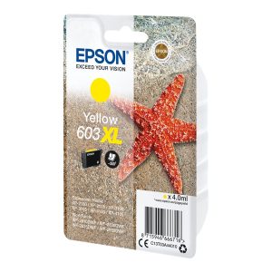 Epson 603XL - 4 ml - XL - amarelo - original - blister com RF/alarme acústico - tinteiro