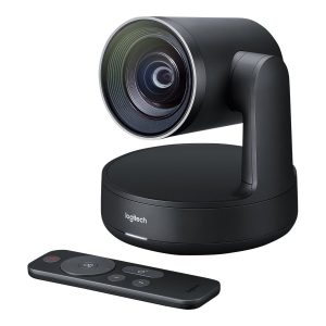 Logitech Rally - Câmara de conferência - PTZ - a cores - 3840 x 2160 - motorizado - USB 3.0