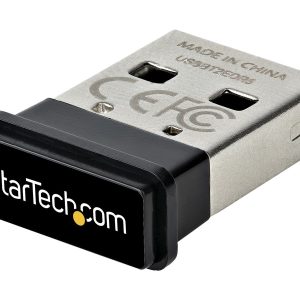 Startech USB Bluetooth 5.0 Adapter, USB Bluetooth Dongle Receiver for PC/Computer/Laptop/Keyboard/Mouse/Headsets, Range…