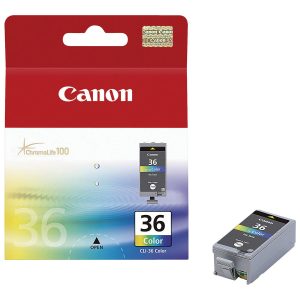 Canon CLI-36 Color - 12 ml - cor (cyan, magenta, amarelo, preto) - original - tinteiro