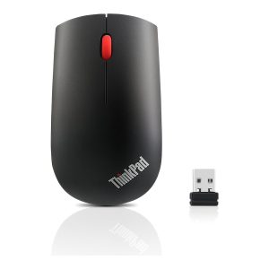 Lenovo ThinkPad Essential Wireless Mouse - Rato - óptico - 3 botões - sem fios - 2.4 GHz - receptor sem fio USB - Campus