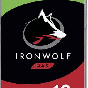 Disco Duro Seagate IronWolf NAS ST10000VN000 10TB/ 3.5"/ SATA III/ 256MB