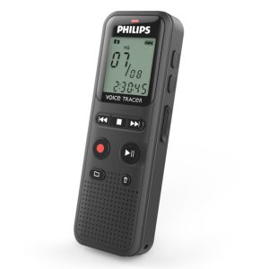 Grabadora de Voz Philips VoiceTracer DVT1160/ 8kHz/ Negro
