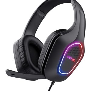 Auriculares Gaming con Micrófono Trust Gaming GXT 416 Zirox/ Jack 3.5/USB Negros