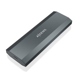 Caja Externa para Disco SSD M.2 NVMe Aisens ASM2-029GR/ USB 3.2/ Sin tornillos
