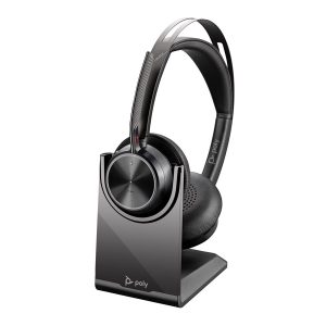 HP Poly Voyager Focus 2 - Auscultadores - no ouvido - bluetooth - sem fios - cancelamento de ruído activo - USB-C…
