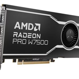 AMD Radeon Pro W7500 - Cartão gráfico - Radeon Pro W7500 - 8 GB GDDR6 - PCIe 4.0 x8 - 4 x DisplayPort