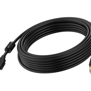3 m USB 2.0 micro B to A cable - gold plated connectors - ferrite core on a end - bandwidth 480 mbps - over 65 percent…