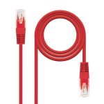 Cabo de Rede RJ45 UTP Nanocable Cat.6 2m Vermelho