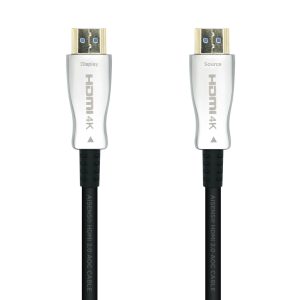 Cable HDMI 2.0 AOC 4K Aisens A148-0377/ HDMI Macho - HDMI Macho/ 15m/ Negro