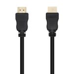 Cable HDMI 1.4 14+1 CCS Aisens A119-0528/ HDMI Macho - HDMI Macho/ 1m/ Negro