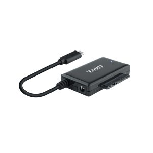 Adaptador para Discos Duros 2.5"/3.5" TooQ TQHDA-02C/ USB Tipo-C Macho - SATA