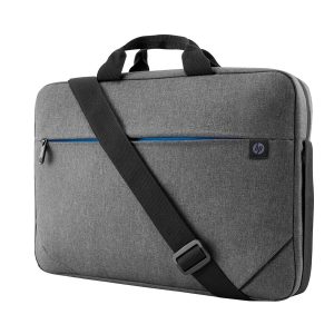 HP Prelude Top Load - Estojo para notebook - 15.6" - preto e cinzento, fecho azul