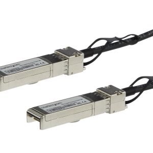 Startech MSA Uncoded Compatible 1m 10G SFP+ to SFP+ Direct Attach Breakout Cable Twinax, 10 GbE SFP+ Copper DAC 10 Gbps…