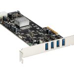 Startech 4 Port USB 3.0 PCIe Card w/ 4 Dedicated Channels - UASP - USB 3.0 PCI Express Card Adapter - Adaptador USB - PCIe x4 - USB 3.0 x 4 - para P/N: BNDTB10GI, BNDTB210GSFP, BNDTB310GNDP, BNDTB410GSFP, BNDTB4M2E1, BNDTBUSB3142
