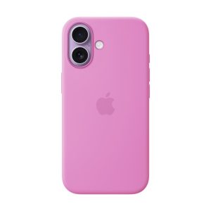 Apple - Tampa posterior para telemóvel - compatibilidade MagSafe - silicone - lavanda elétrica