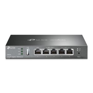 Router VPN SafeStream Gigabit TP-Link Omada TL-R605/ 5 Puertos Multi-WAN