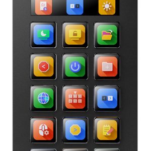 Control Deck Mars Gaming MSD-NEO/ 15 Teclas LCD/ 1 Rueda/ 2 Botones/ Negro