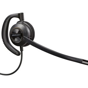 Poly EncorePro 530 - EncorePro 500 series - auscultadores - intra-auricular - com cabo - Quick Disconnect - preto - certificação UC, Certificado para Skype for Business - Replaces Poly SKU 201500-02