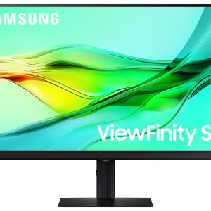 Monitor Profesional Samsung ViewFinity S6 S27D600UAU 27"/ QHD/ Regulable en altura/ Negro