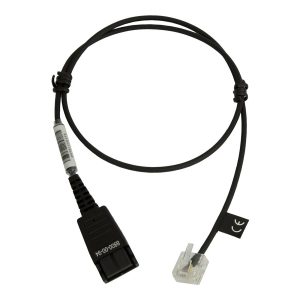 Jabra - Cabo de auricular - Quick Disconnect para RJ-45 - 50 cm