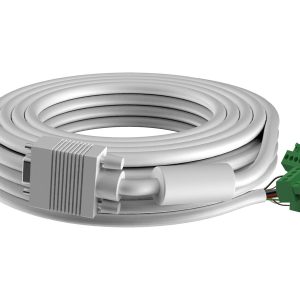 10 m Modular AV faceplate cable - pre-terminated Techconnect VGA cable - Ferrite core - phoenix (m) to VGA (m) - 28 awg…