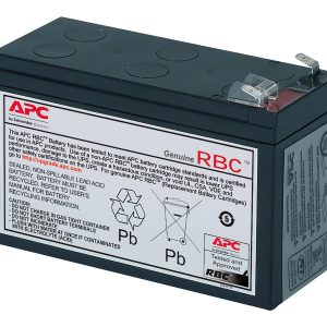 APC Replacement Battery Cartridge #17 - Bateria UPS - 1 bateria x - ácido de chumbo - preto