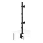 Kensington - Kit de montagem (braço duplo, C-clamp 10-88 mm, grommet mount 10-88 mm, pólo, 2 placas VESA) - pleno…