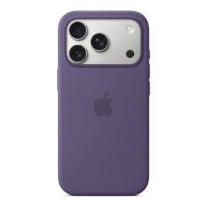 Apple - Cobertura protectora para telemóvel - compatibilidade MagSafe - silicone - nevoeiro roxo