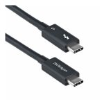 StarTech 3ft (1m) Thunderbolt 5 Cable, 80Gbps/120Gbps, Certified - Cabo Thunderbolt - Thunderbolt 5 (M) para…