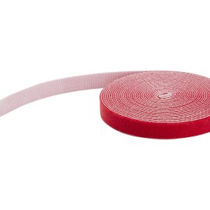 Startech 25ft Hook and Loop Roll, Cut-to-Size Reusable Cable Ties, Bulk Industrial Wire Fastener Tape