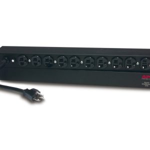 APC Basic Rack-Mount PDU - Faixa de distribuição de energia (montável em bastidor) - AC 120 V - 2.4 kW - entrada: NEMA…