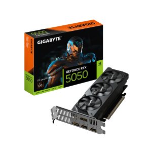Tarjeta Gráfica Gigabyte GeForce RTX 5050 OC Low Profile/ 8GB GDDR6/ Compatible con Perfil Bajo