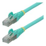 Startech 10m CAT6a Ethernet Cable - Aqua - Low Smoke Zero Halogen (LSZH) - 10GbE 500MHz 100W PoE++ Snagless RJ-45…