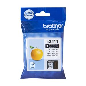 Brother LC3211BK - Preto - original - tinteiro