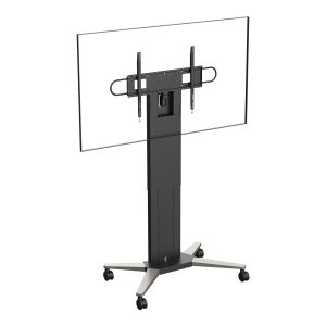 Display floor stand trolley - motorised - heavy duty - fits displays up to 100" with VESA sizes up to 800 x 600 -…