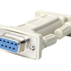 StarTech.com DB9 RS232 Serial Null Modem Adapter - F/F - Null modem adapter - DB-9 (F) to DB-9 (F) - NM9FF - Adaptador…