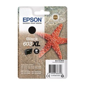 Epson 603XL - 8.9 ml - XL - preto - original - blister com RF/alarme acústico - tinteiro
