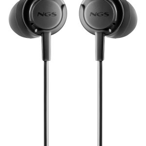 Auriculares Intrauditivos NGS Cross Drift/ con Micrófono/ Jack 3.5/ Negros