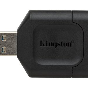 Kingston MobileLite Plus - Leitor de cartão (SD, SDHC, SDHC UHS-I, SDHC UHS-II, SDXC, SDXC UHS-I, SDXC UHS-II) - USB…